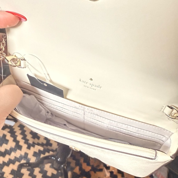 NWT Kate Spade Bridget Crinkle Patent Mini Crossbody - Picture 5 of 7